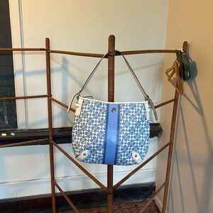 Y2K Coach Chelsea Heritage Shoulder Bag with Extra Crossbody Strap